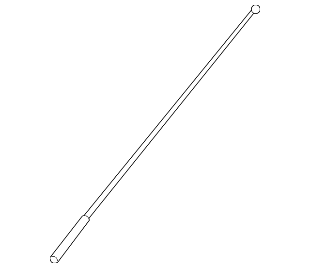 98BZ-18A886-AA Деталь ANTENNA MAST