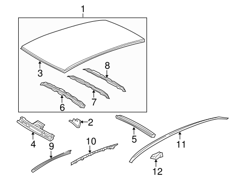 BODY/ROOF & COMPONENTS for 2009 Toyota Yaris #1