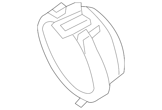 XBV000040 Деталь OUTER COVER, LEFT