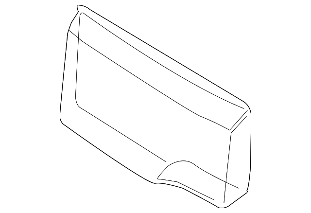 XBV000080 Деталь LENS, RIGHT