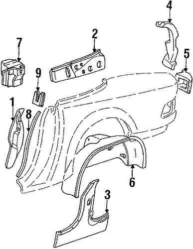 TC Maserati INNER STRUCTURE