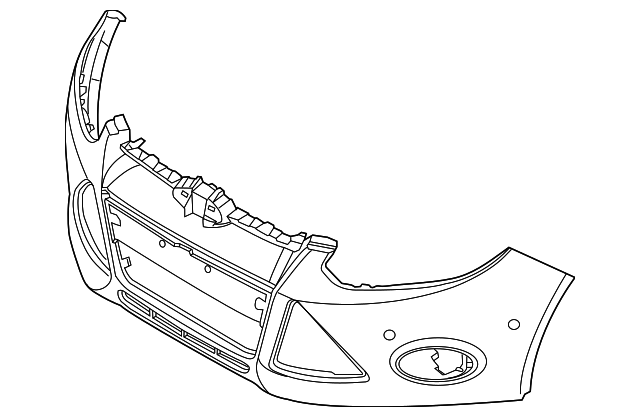 BM5Z-17D957-CAPTM Деталь BUMPER COVER