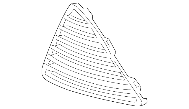 CP9Z-17K946-A Деталь OUTER GRILLE, LEFT