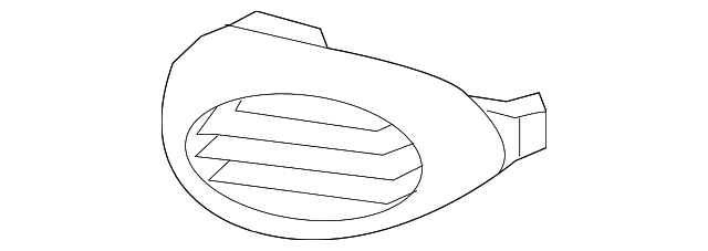 CP9Z-17B814-A Деталь HOLE COVER, LEFT