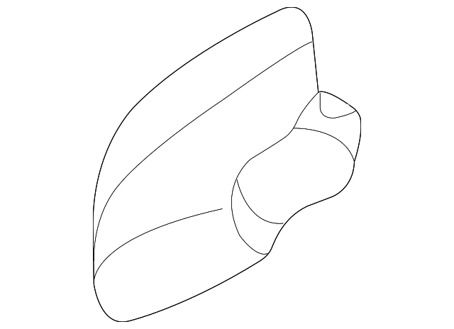 955-731-625-01-G2X Деталь MIRROR HOUSING, LEFT