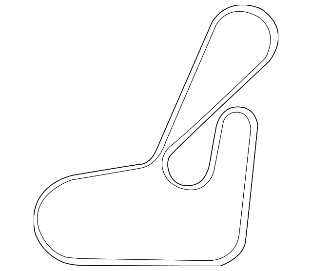 Serpentine Belt for 2014 Jeep Patriot4891721AB