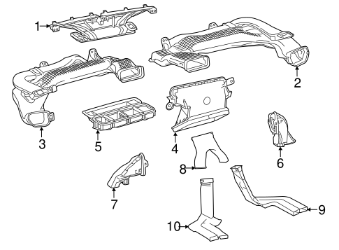 BODY/DUCTS for 2016 Toyota Corolla #1