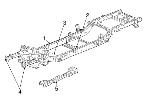 Frame & Components for 2011 Ram Dakota #0