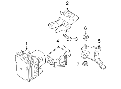 ELECTRICAL/ABS COMPONENTS for 2010 Nissan Altima #1