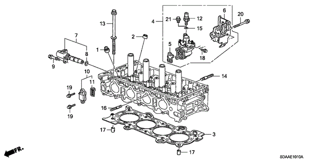 Engine/VTC Oil Control Valve (L4) for 2007 Honda ACCORD SEDAN #1