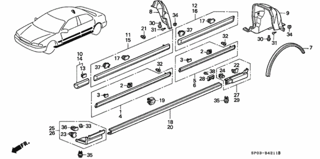 Protector for 1994 Acura Legend #1