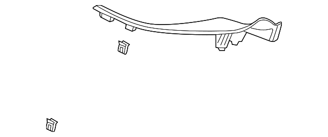 12778560 CARPET RETAINER, RIGHT
