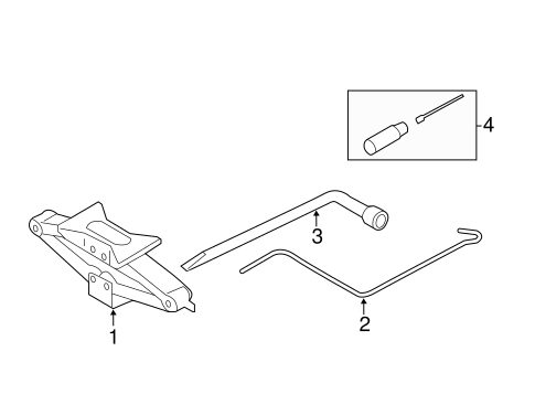 BODY/JACK & COMPONENTS for 2013 Scion FR-S #1