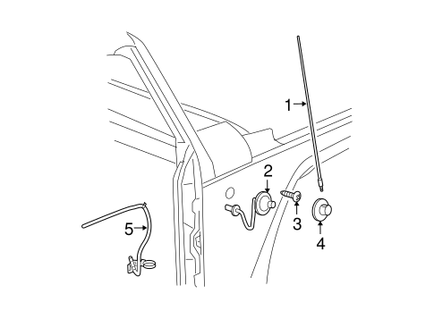 Wrangler ANTENNA & RADIO