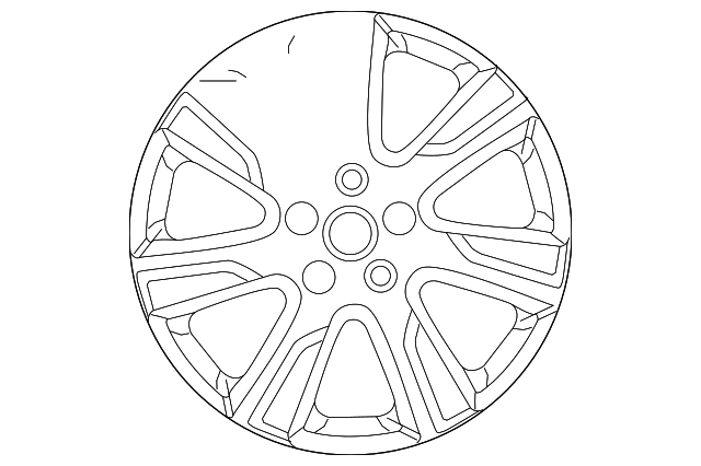 LR040788 Деталь WHEEL, ALLOY