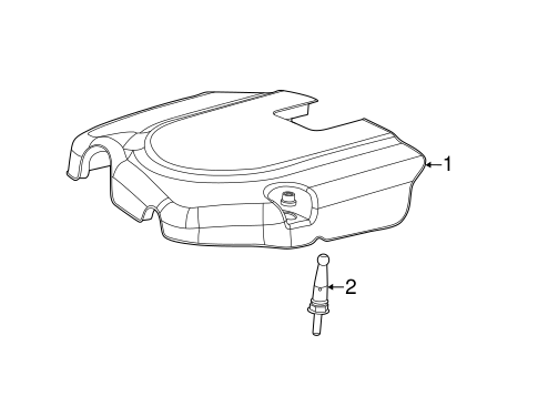 Grand Cherokee ENGINE APPEARANCE COVER