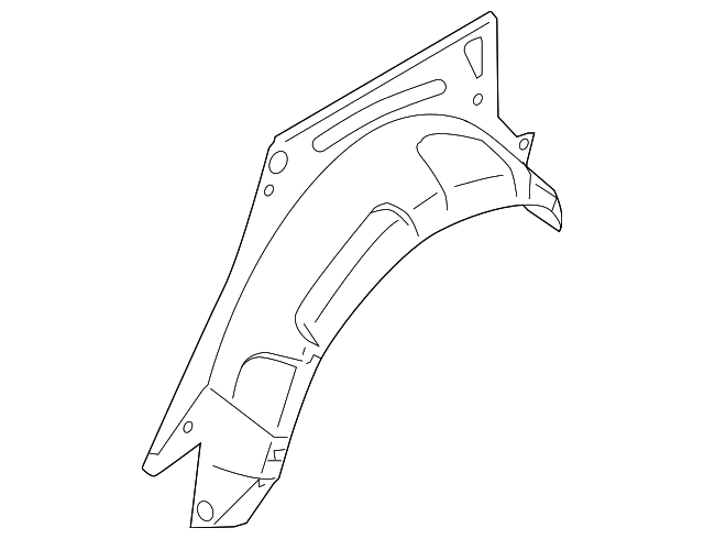 31218282 Деталь WHEELHOUSE, LEFT
