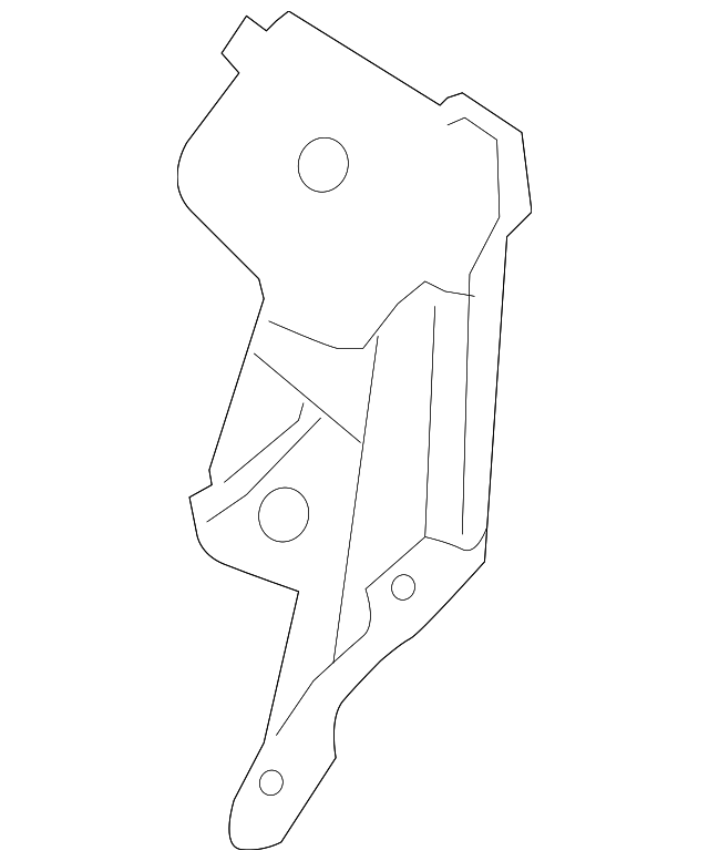 30663875 Деталь WHEELHOUSE BRACKET, LEFT