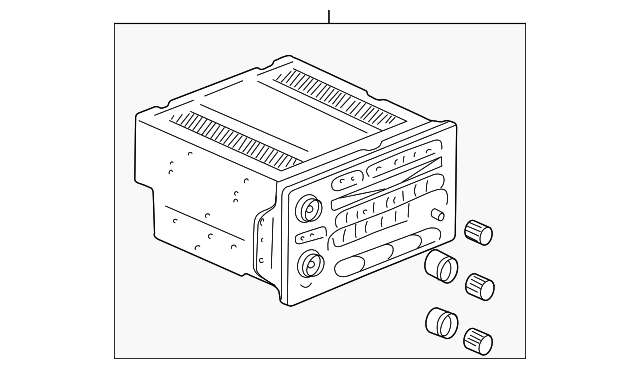 15169581 Деталь RADIO