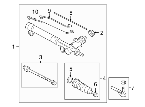 Sky STEERING GEAR & LINKAGE 2