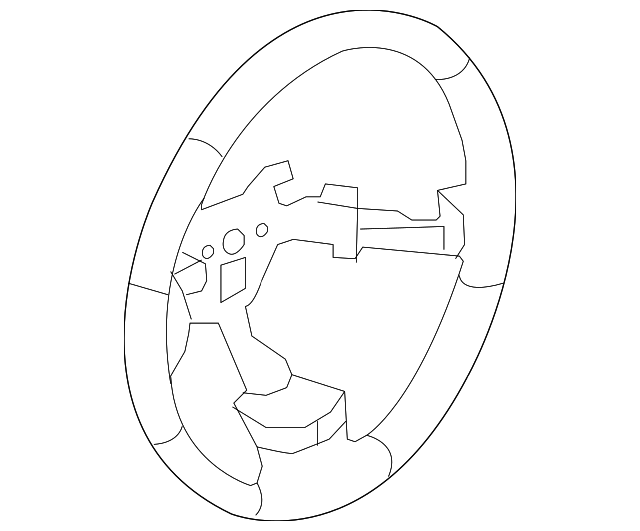 25908471 Деталь STEERING WHEEL