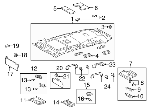 ELECTRICAL/SUNROOF for 2010 Toyota Land Cruiser #2