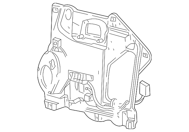 1W4Z15K602AA Деталь RECEIVER