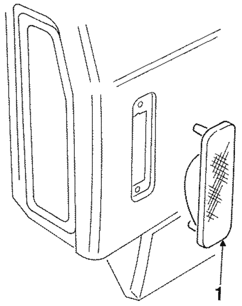 Side Marker Lamps for 1991 Ford Country Squire #0
