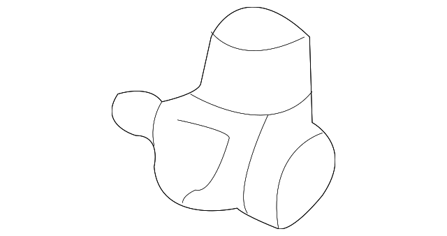 15711263 Деталь HINGE, LEFT