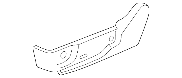 AE5Z-5462187-AD Деталь VALANCE, LEFT