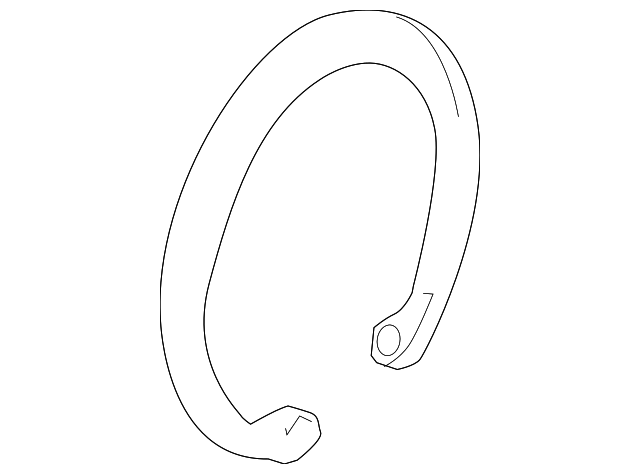 88972690 Деталь BEARING SNAP RING, RIGHT