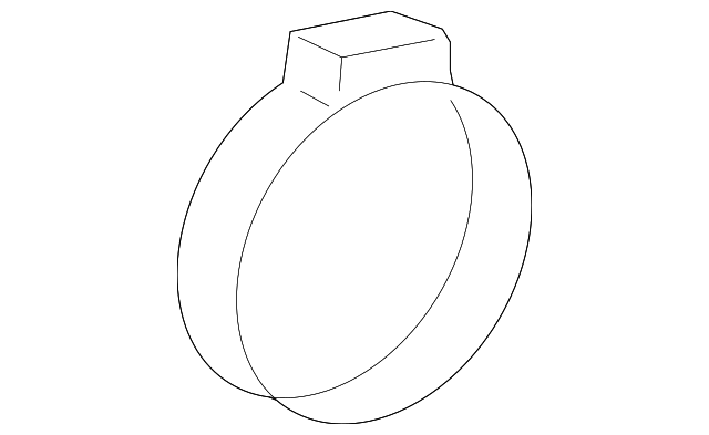 19183743 Деталь CLAMP, RIGHT