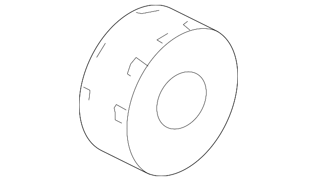 19183756 Деталь DAMPER, RIGHT