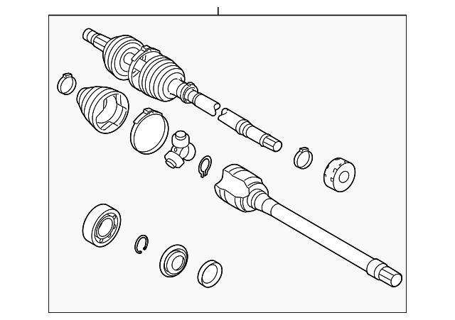 19183748 Деталь AXLE ASSY, RIGHT