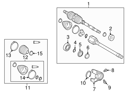 Vibe DRIVE AXLES 3