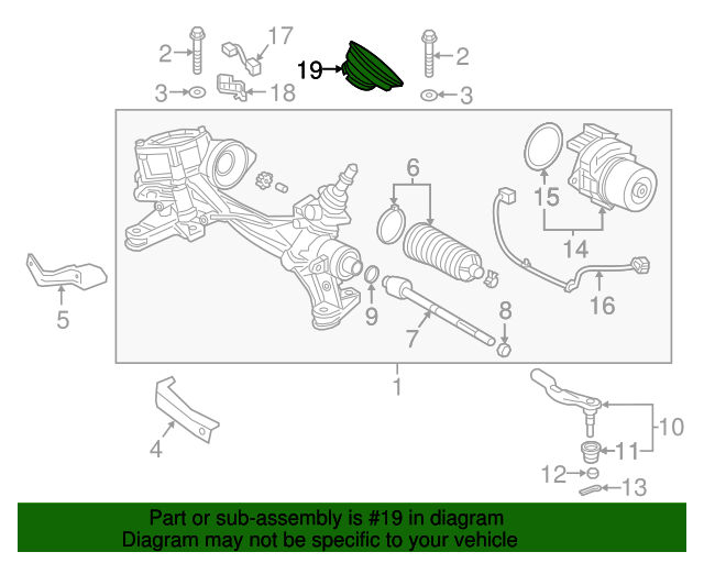 Grommet, Steering Grommet, Steering