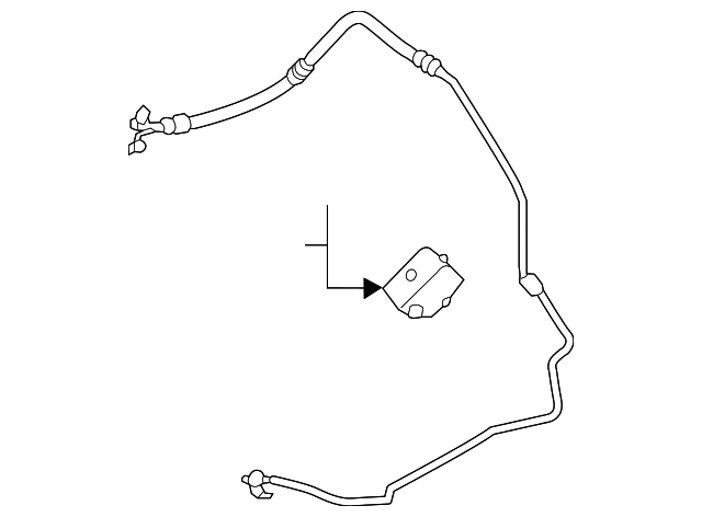 CK4Z-3A719-E RETURN HOSE
