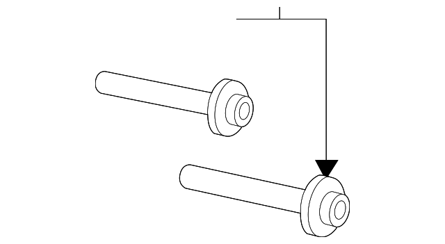 -W716486-S437 MOUNT BRACKET BOLT