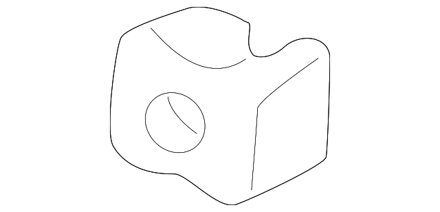88970312 Деталь COWL TRIM HOLDER, LEFT