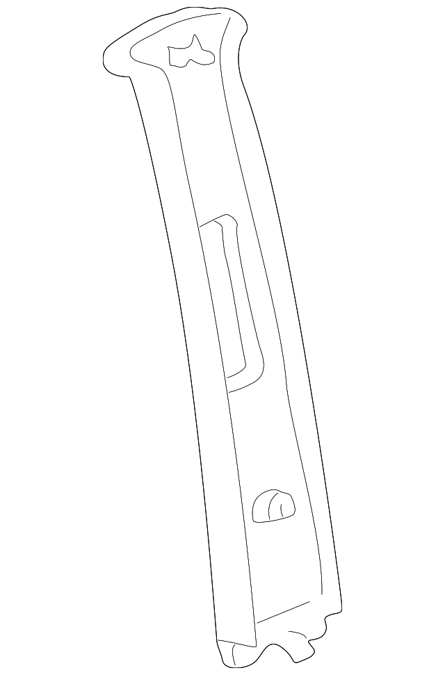 88970321 Деталь UPR CTR PLR TRIM, RIGHT