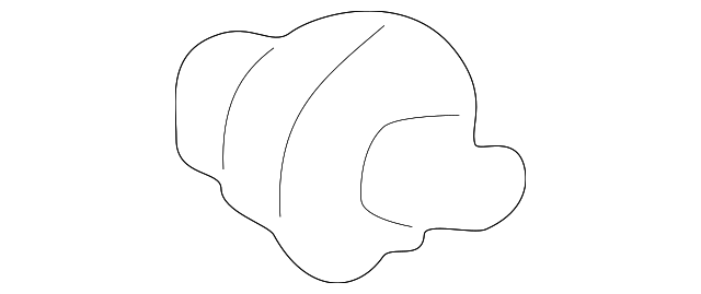 88972500 Деталь WNDSHLD PLR TRIM RETAINER, LEFT