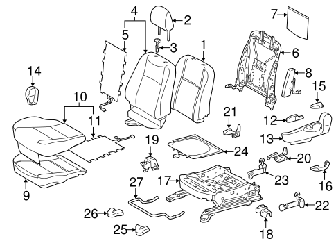 ELECTRICAL/HEATED SEATS for 2014 Toyota Prius C #3