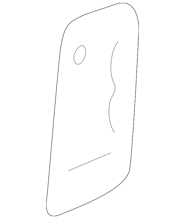 10416812 Деталь STRIKER REINF, RIGHT