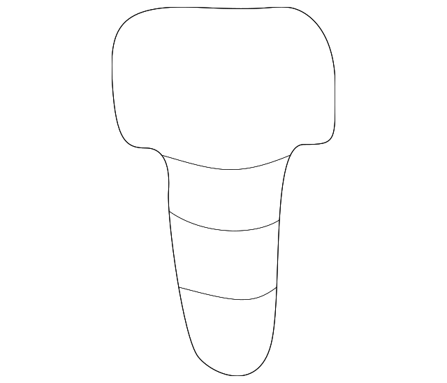 10423038 Деталь STRIKER PLATE, RIGHT