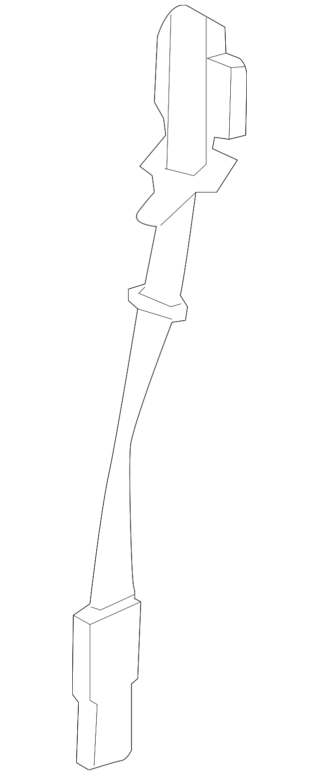 7L1Z-78611B64-AA Деталь CENTER SEAT BELT