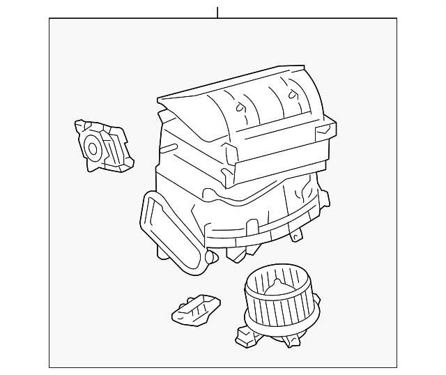 19184660 Деталь BLOWER ASSY