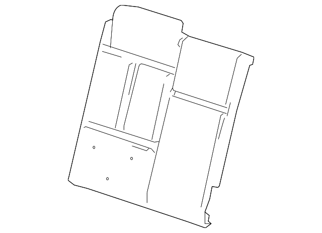 88992202 Деталь SEAT BACK PAD, RIGHT