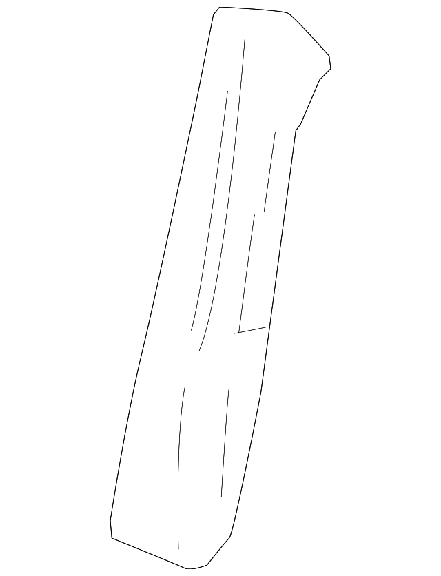 88992205 Деталь SEAT BACK PAD, LEFT
