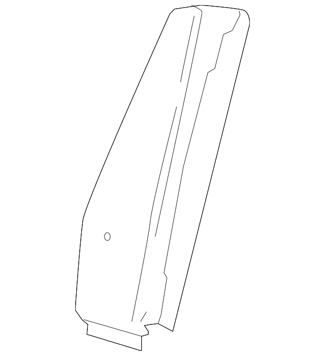88993577 Деталь SEAT BACK COVER, RIGHT