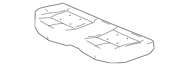 19123112 Деталь SEAT CUSHION PAD